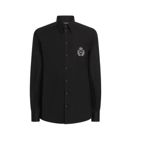 Heraldic Patch Long-Sleeved Shirt