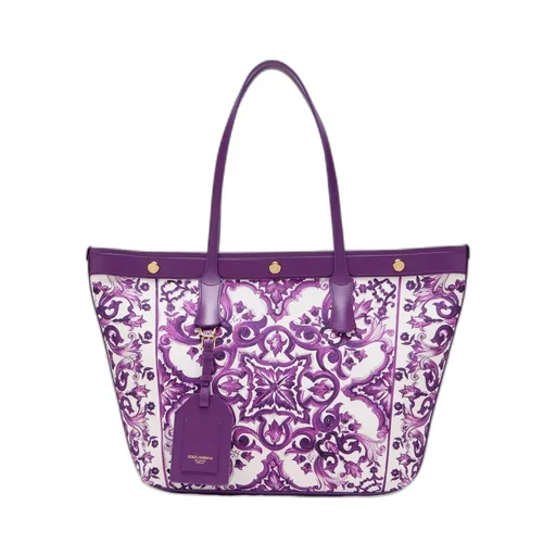 Majolica Printed Tote Bag