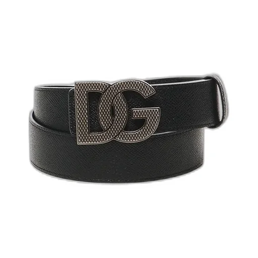 Dg Logo Plaque Buckle Belt