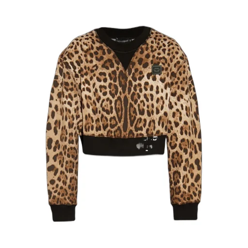Leopard Printed Sweatshirt