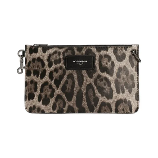 Leopard-Print Toiletry Bag