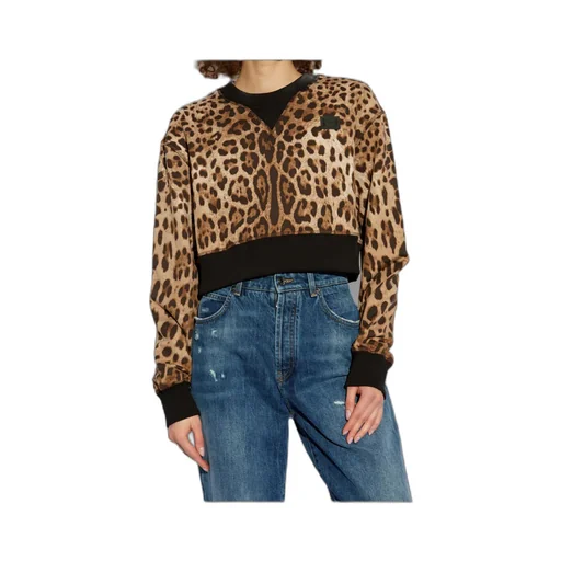 Leopard Printed Sweatshirt