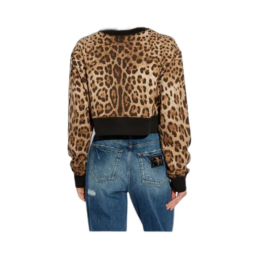 Leopard Printed Sweatshirt