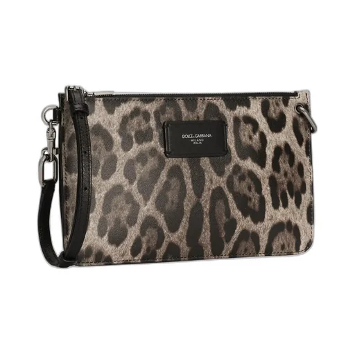 Leopard-Print Toiletry Bag