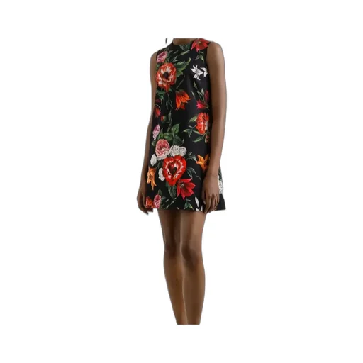 Floral-Print Mini Dress