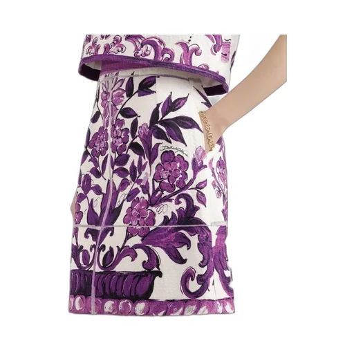 Majolica-Print Skirt