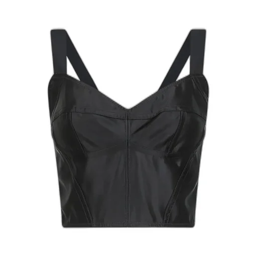 Sweetheart Neck Cropped Top