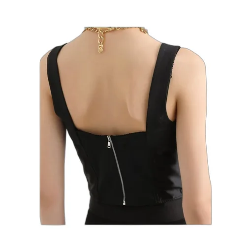 Sweetheart Neck Cropped Top