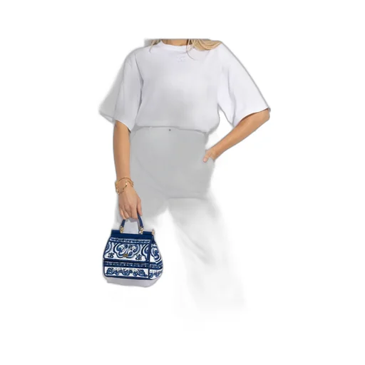 Logo Embroidered Crewneck T-Shirt