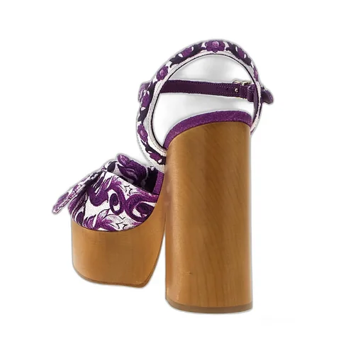 Majolica Printed Sandals