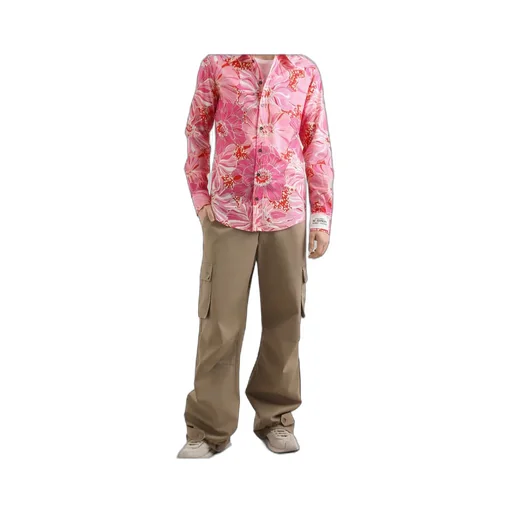 Straight Leg Cargo Trousers