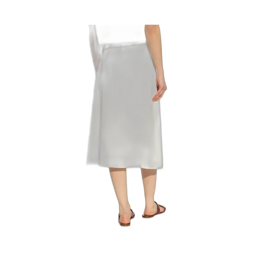 Front Slit Midi Skirt