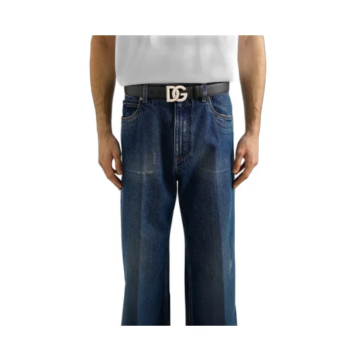 Dg Logo Plaque Buckle Belt