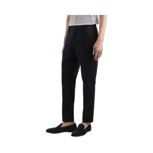 Pressed Crease Gabardine Trousers