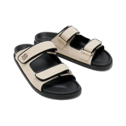 Double-Strap Canvas Slides