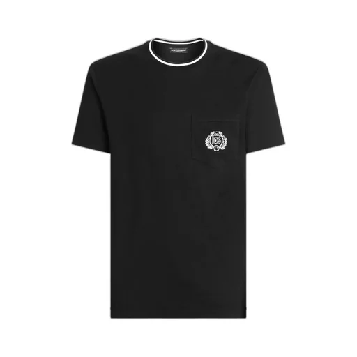 Logo Embroidered Crewneck T-Shirt