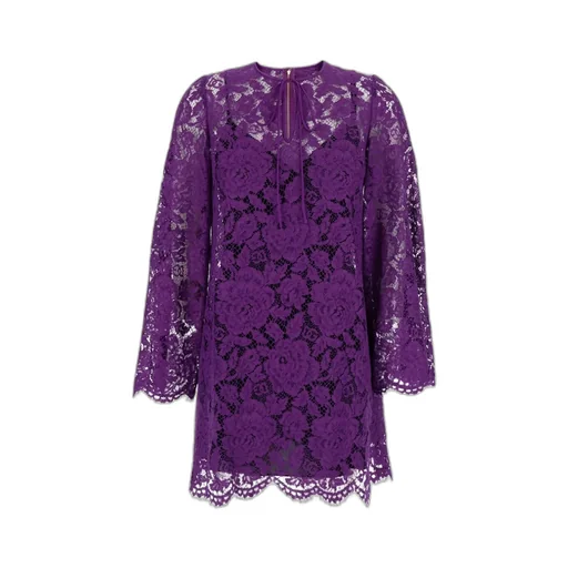 Cordonetto Lace Short Dress