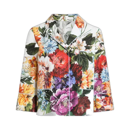 Floral Printed Buttoned Shirt