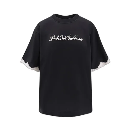 Logo Embroidered Crewneck T-Shirt