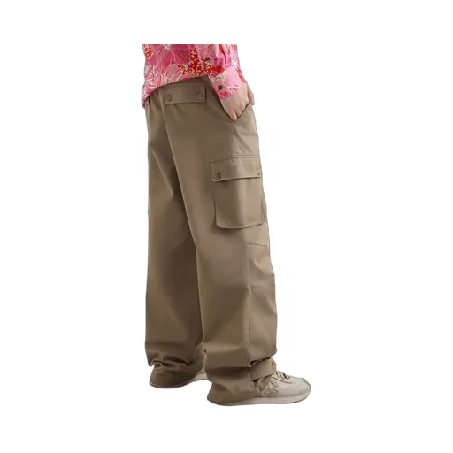 Straight Leg Cargo Trousers