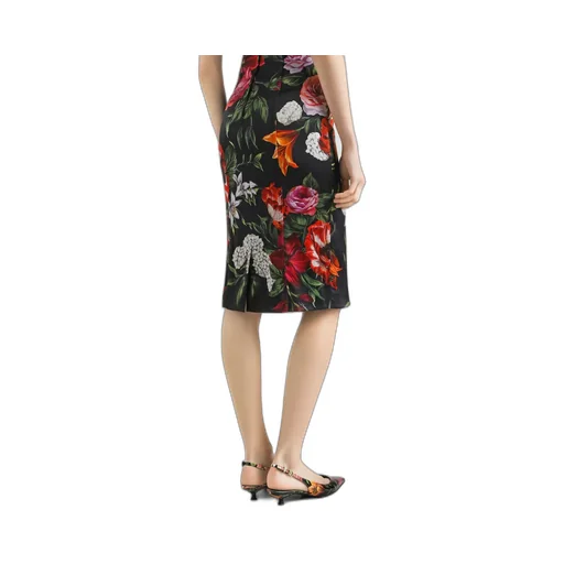 Floral Printed Sleeveless Midi Dress