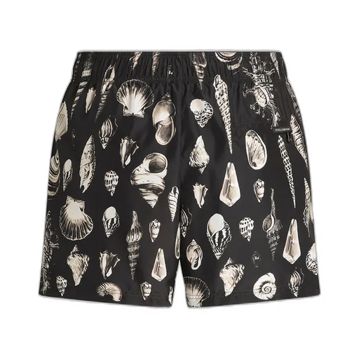 Shell-Print Swim Shorts