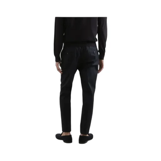 Pressed Crease Gabardine Trousers