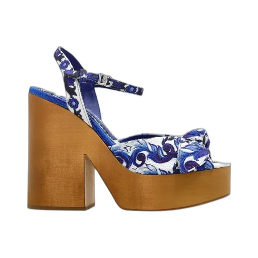 Majolica Printed Sandals