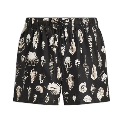 Shell-Print Swim Shorts