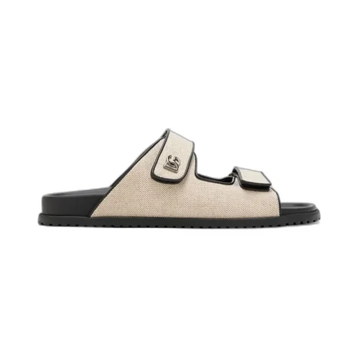 Double-Strap Canvas Slides