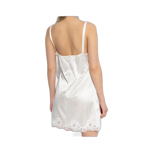 Lace Trimming Mini Dress
