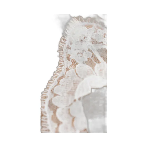 Lace Trimming Mini Dress