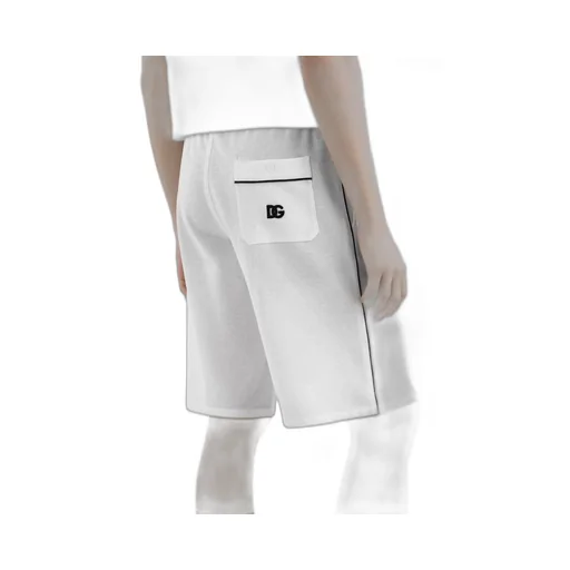 Contrast-Trim Track Shorts