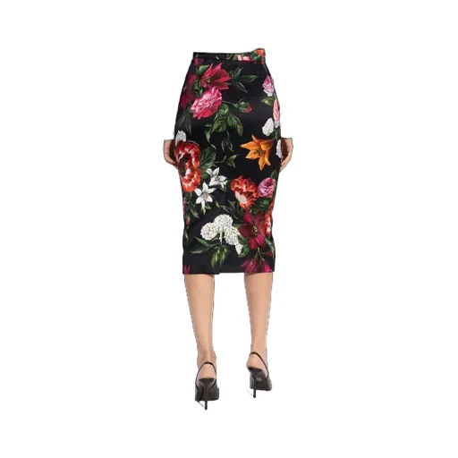 Floral Printed Midi Skirt