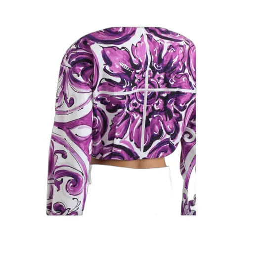 Graphic Printed Cropped Shirt