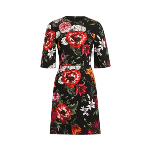 Floral Printed Midi Dress