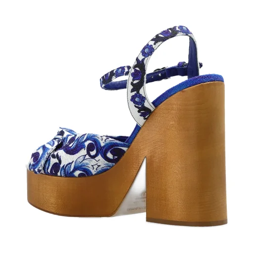 Majolica Printed Sandals