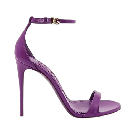 Dg Logo Plaque Sandals