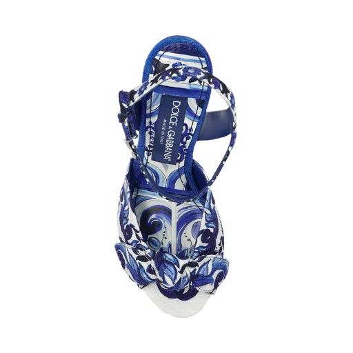 Majolica Printed Sandals