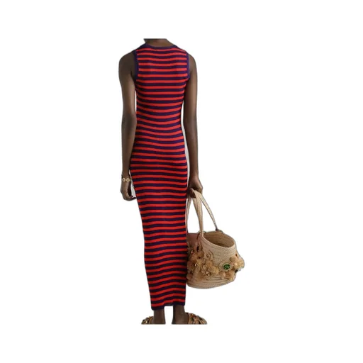 Striped Midi Dress