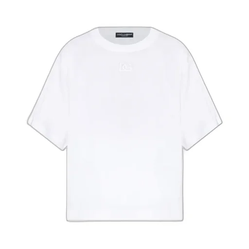 Logo Embroidered Crewneck T-Shirt