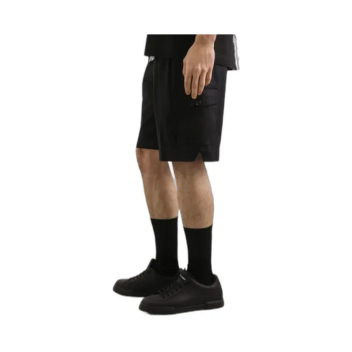 Pleated Cargo Shorts