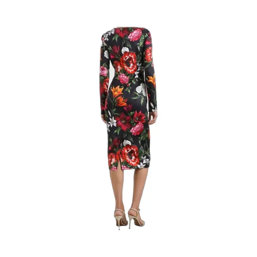 Floral Printed Midi Dress