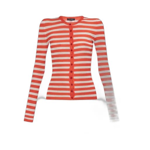 Striped Pattern Cardigan