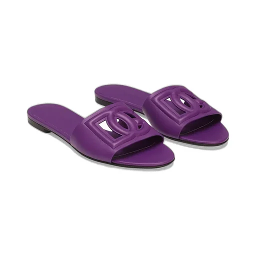 Logo Cut-Out Sandals