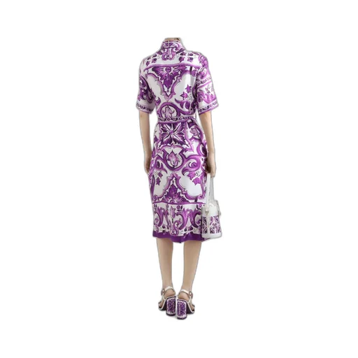 Majolica Printed Midi Dress