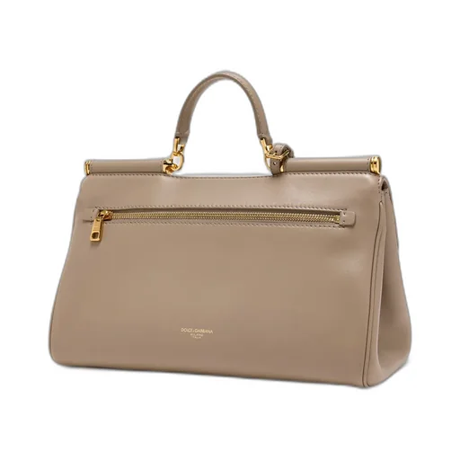 Logo Plaque Medium Sicily Handbag