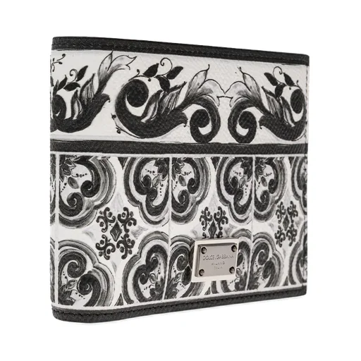 Graphic Printed Bi-Fold Wallet