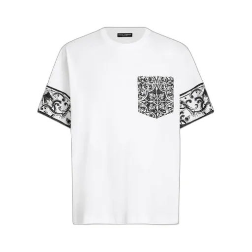 Majolica Printed Short-Sleeved T-Shirt