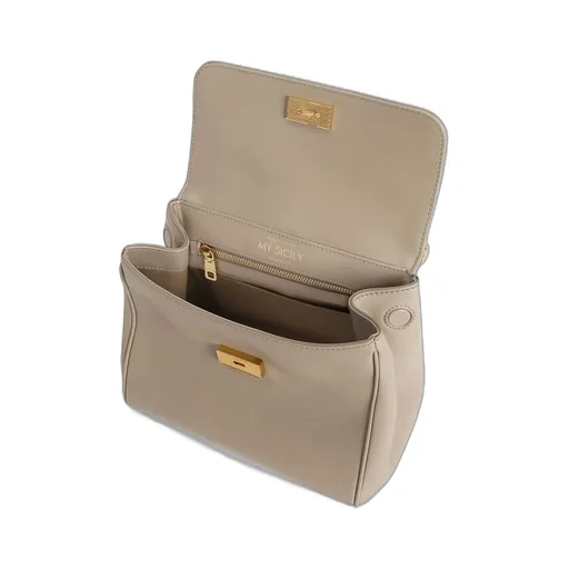 Sicily Foldover Top Tote Bag